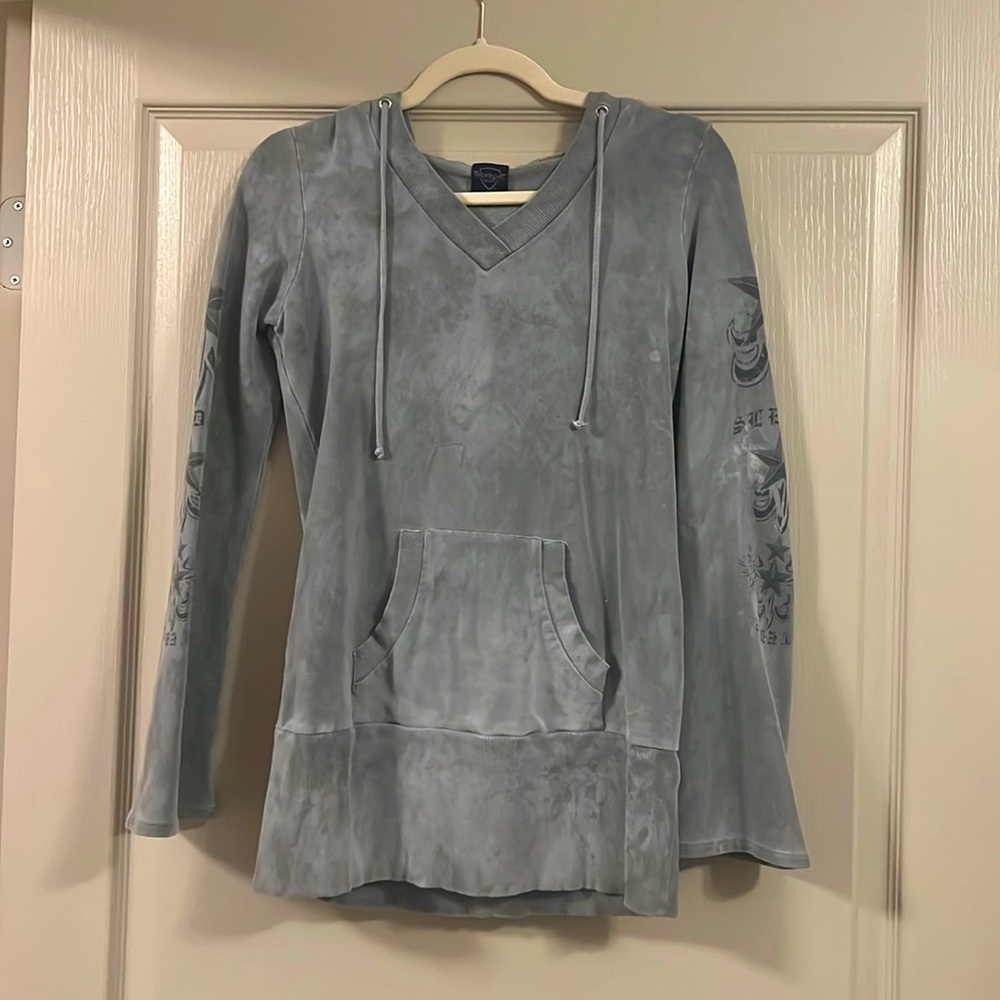 Sledge gray hoodie pullover